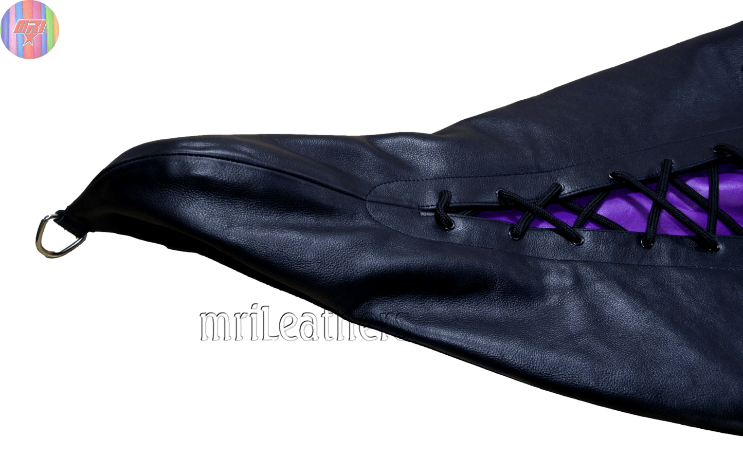 Leather Arm binder Arm Binder gloves bondage For Men women - MRI Leathers