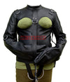 Strait Jacket BDSM Pure Leather Jacket Men Women Chastity Jacket Bondage Jacket (Copy) (Copy) - MRI Leathers