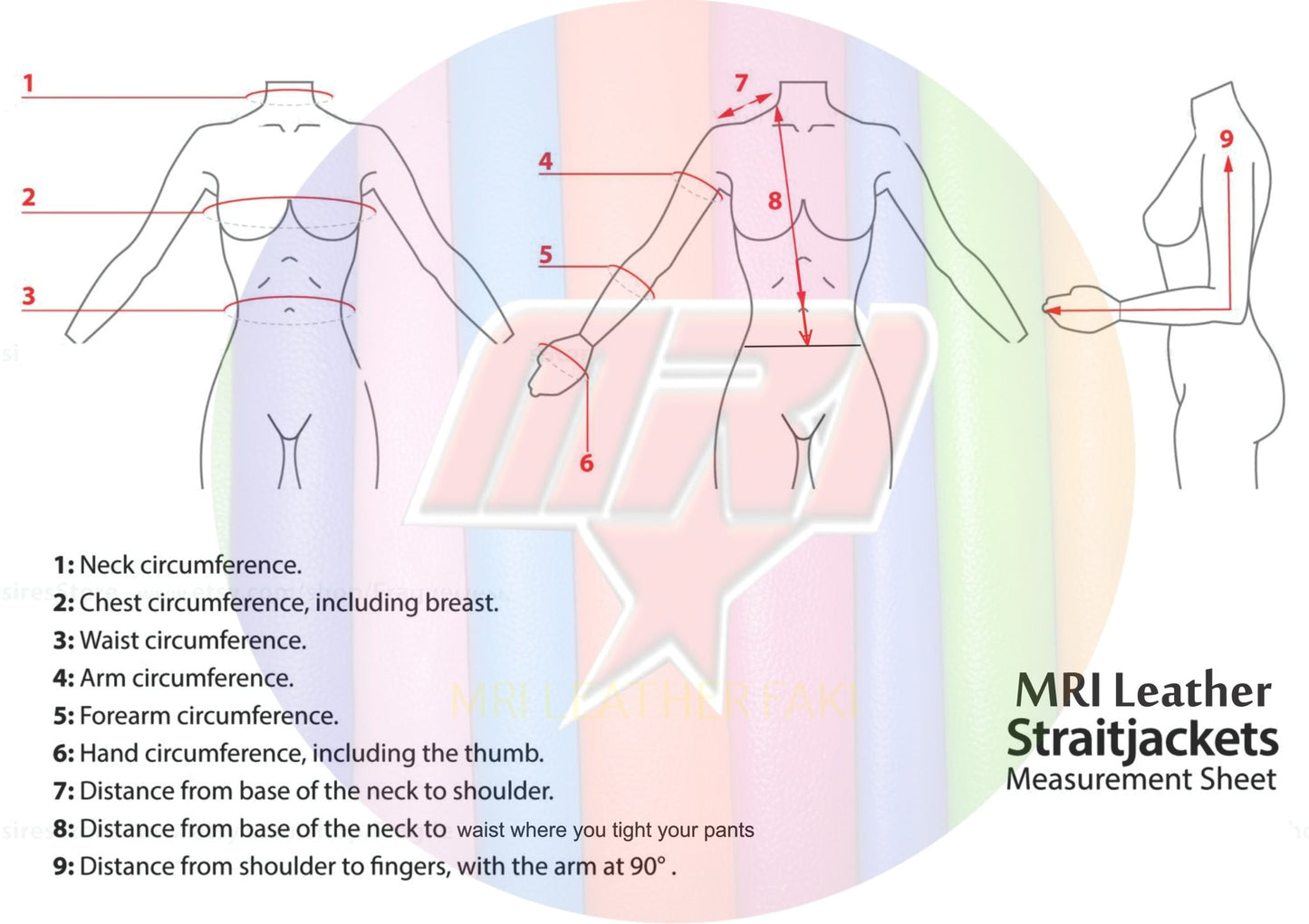 Strait Jacket BDSM Pure Leather Jacket Men Women Chastity Jacket Bondage Jacket (Copy) (Copy) (Copy) - MRI Leathers