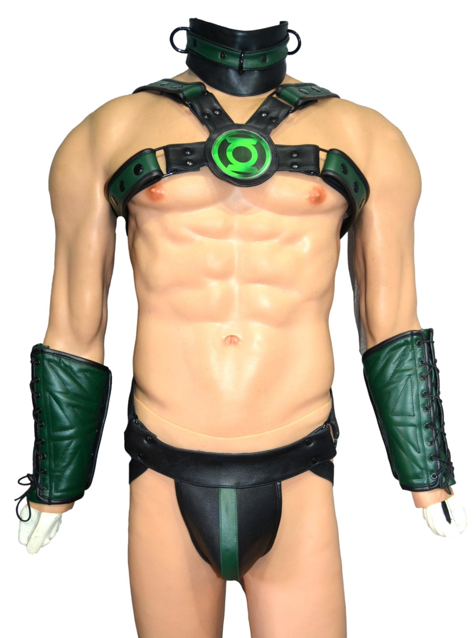 American hero harness men Leather Harness Body Chest Bulldog harness adjustable chest - MRI Leathers