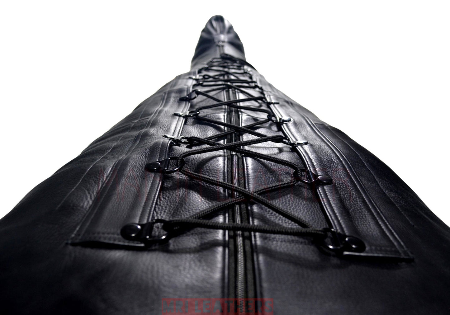 Body bag Sleep Sack Restricted Binder Sack leder Bondage Bag Hood - MRI Leathers