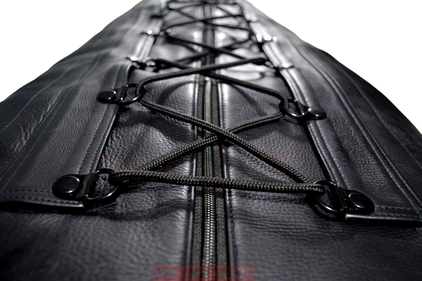 Body bag Sleep Sack Restricted Binder Sack leder Bondage Bag Hood - MRI Leathers