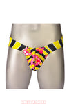 Cartoon Printed Briefs Men Underwear Jockstrap Bugle Pouch Panties Calzoncillos Hombre Underpants Cueca Low Waist Thongs - MRI Leathers