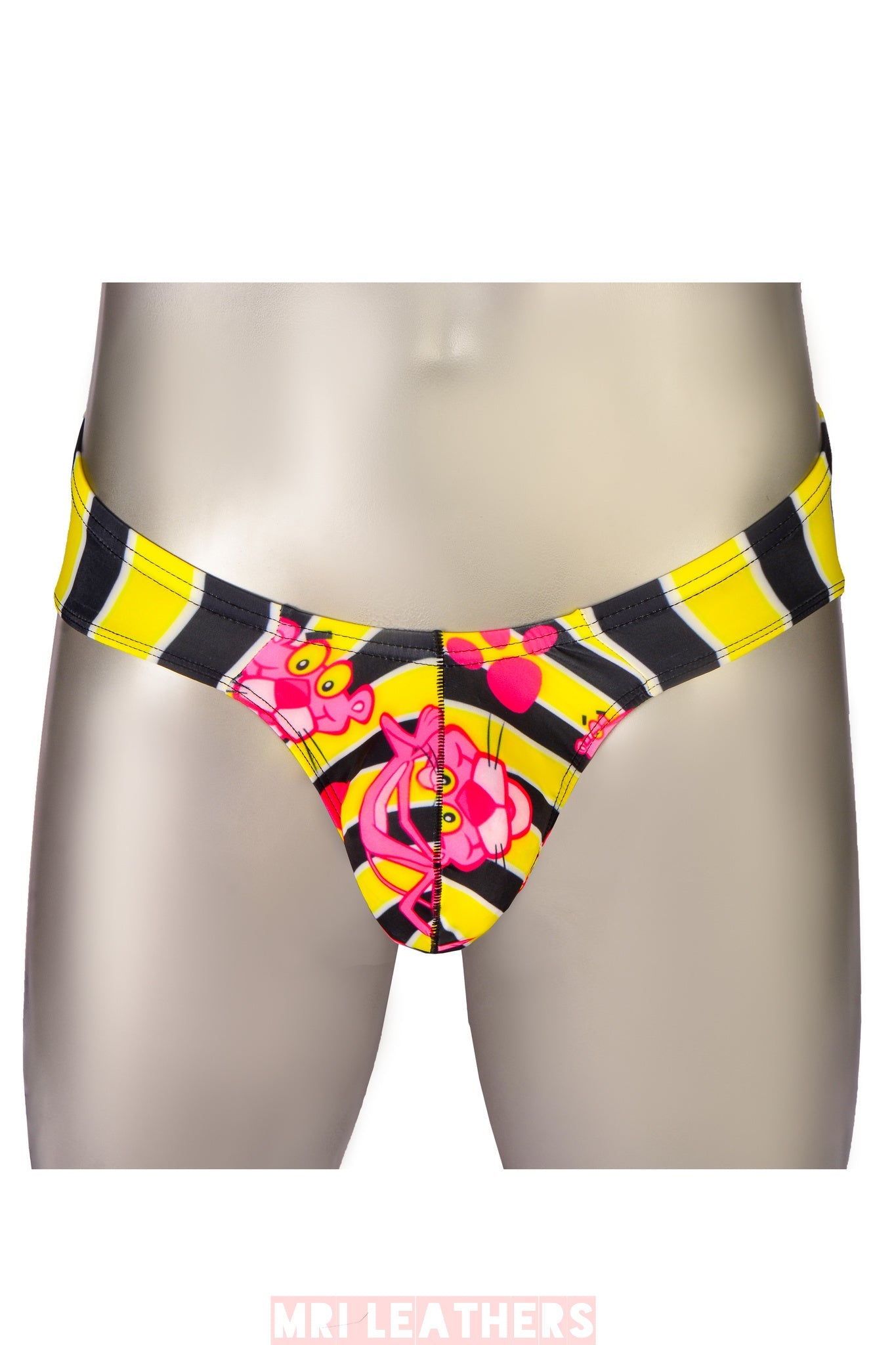 Cartoon Printed Briefs Men Underwear Jockstrap Bugle Pouch Panties Calzoncillos Hombre Underpants Cueca Low Waist Thongs - MRI Leathers