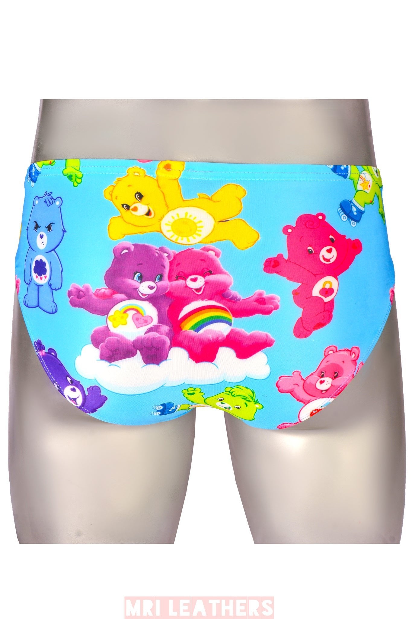 Cartoon Printed Briefs Men Underwear Jockstrap Bugle Pouch Panties Calzoncillos Hombre Underpants Cueca Low Waist Thongs - MRI Leathers