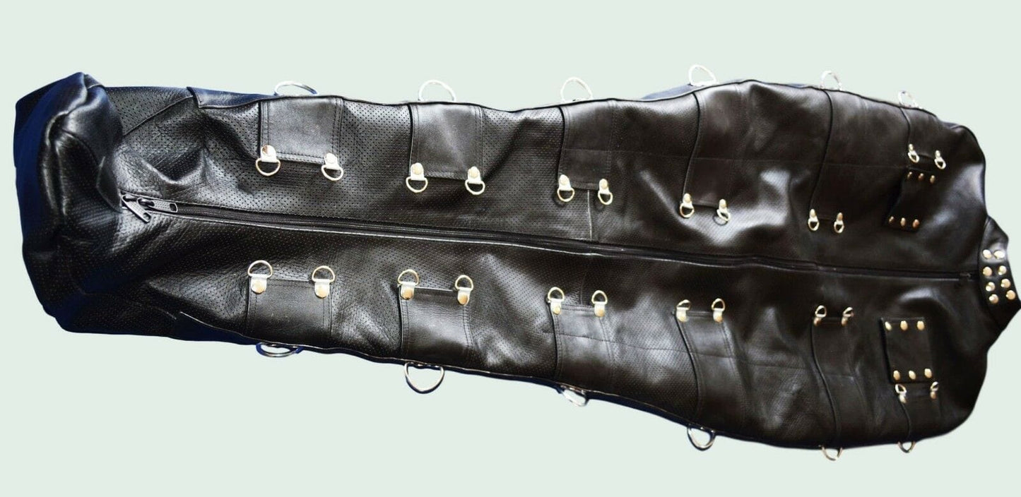 GENUINE LEATHER SLEEP SACK BODY LEATHER SUIT - MRI Leathers