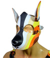 Human Pup Hood Leather Puppy Printed mask pride Bear - MRI Leathers