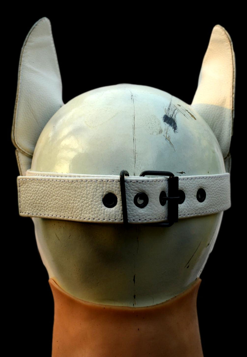 Leather Puppy Hood - MRI Leathers