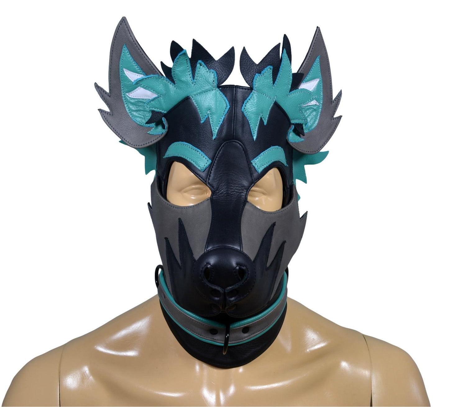 Leather Puppy Hood Puppy mask - MRI Leathers
