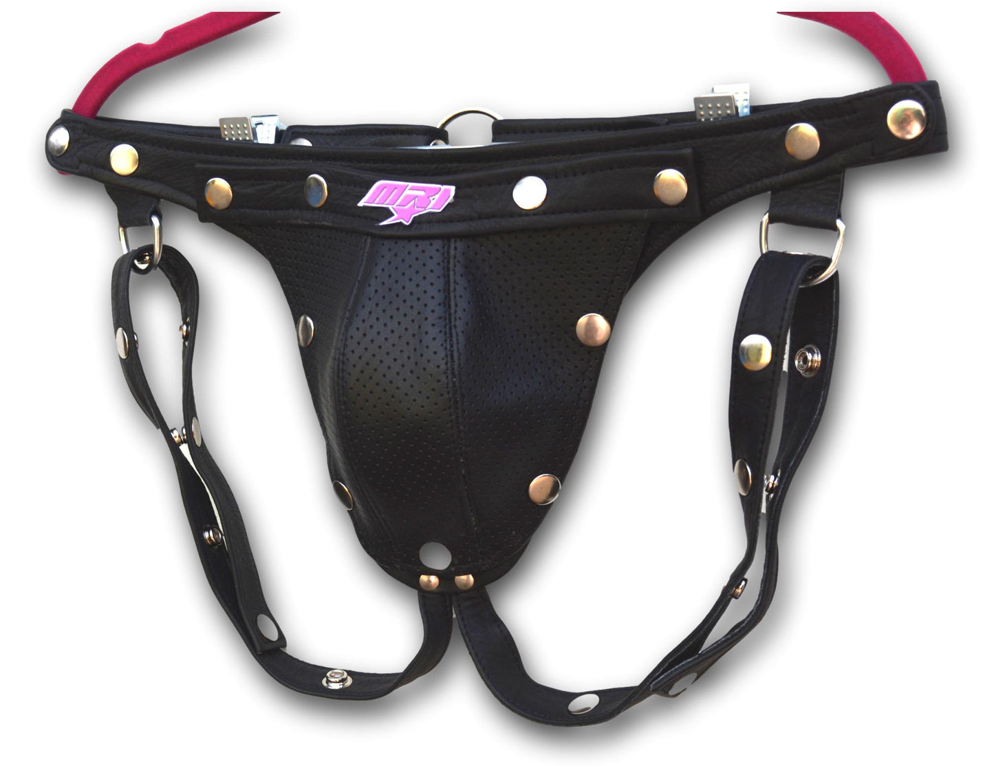 Men Black Leather Jock Strap, Men's Posing Pouch,Thong,G-String,Fetish,Gay,Sexy,Leather Underwear - MRI Leathers