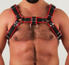 Men Leather Chest Strap Body Harness Clubwear Costume Fancy Dress Underwear - MRI Leathers