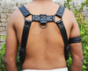 Men Leather Restrain Chest Harness Strap Belts Clubwear Costume Fancy. - MRI Leathers