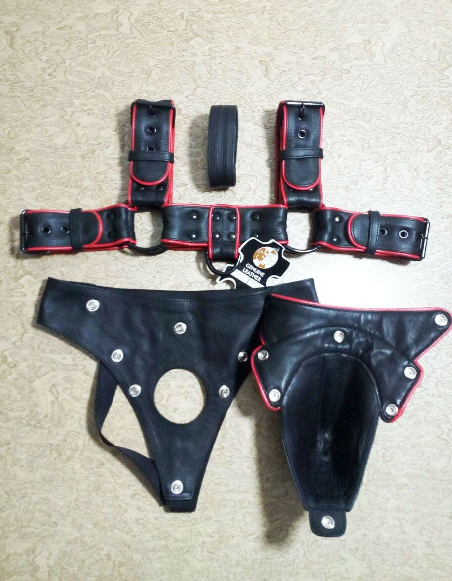 Leather Chest Harness