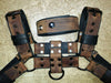 Mens Leather Harness Body Chest Bulldog harness - MRI Leathers