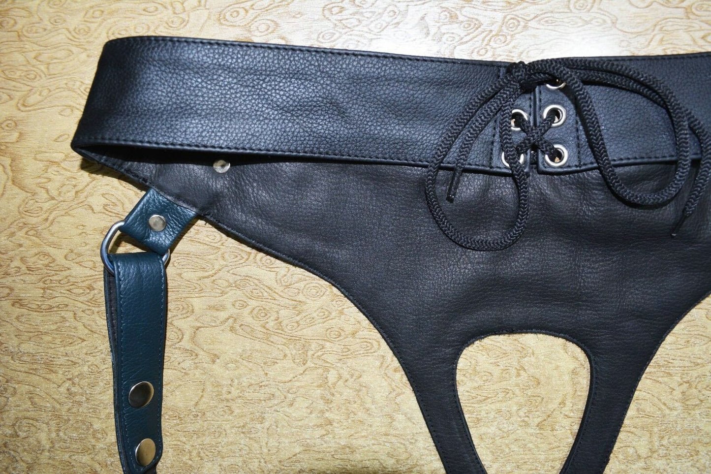 Mens Underwear Leather-designed