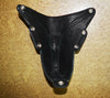 Mens Underwear Leather-Like Cod Piece Thong Jock Red, Black, All Sizes - MRI Leathers