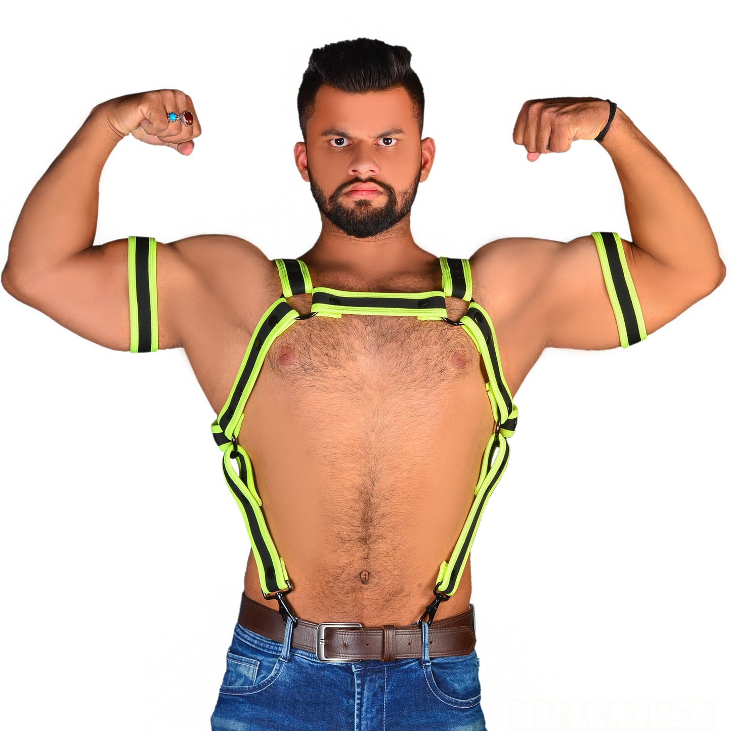 Neoprene Harness Bulldog Neoprene Harness - MRI Leathers