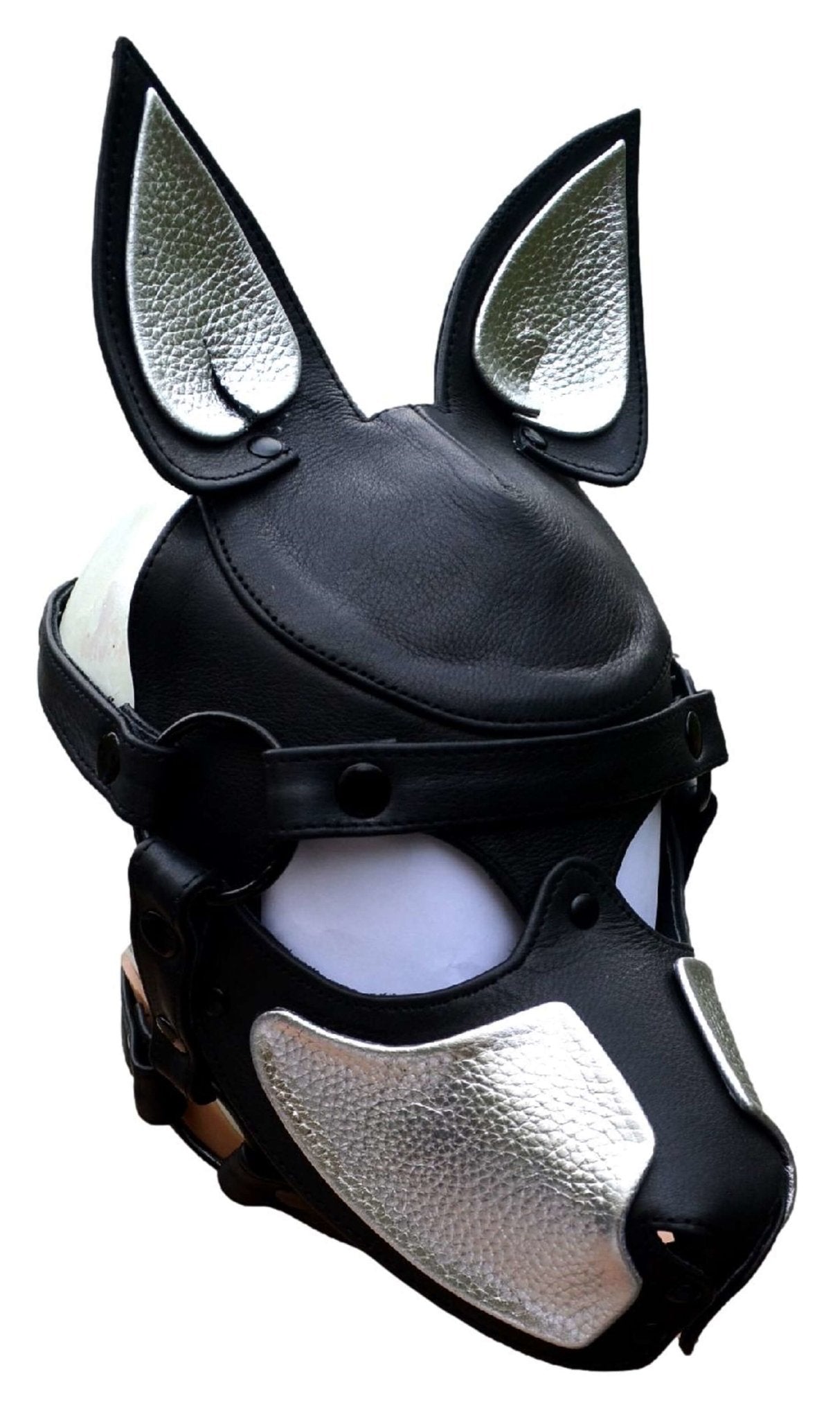 Puppy Mask Head Harness PUP Men Head HARNESS Dog Puppy Gimp Mask Bondage BDSM Cosplay - MRI Leathers