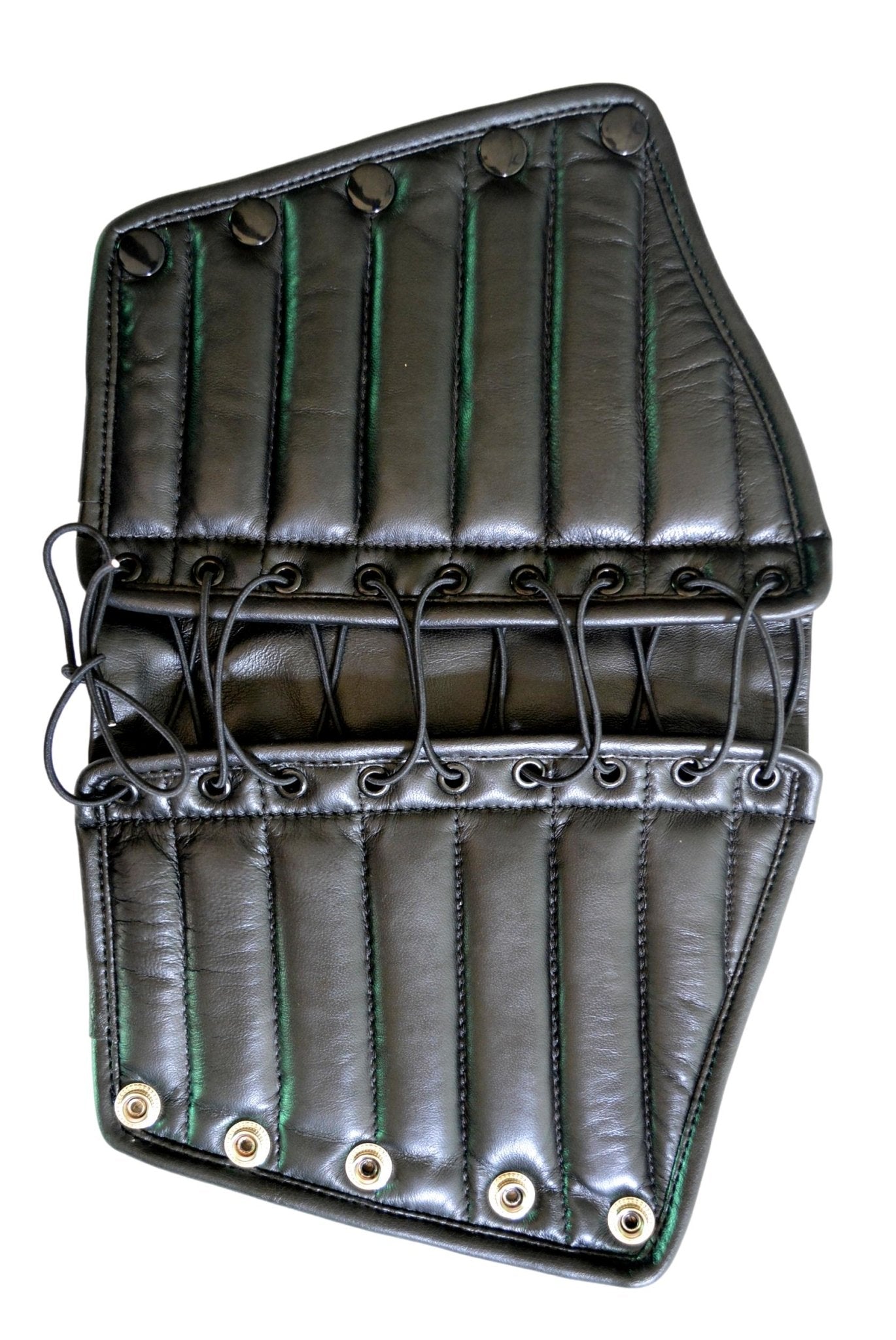 Wallet Accessory Fore Arm Leather Guard Armored gladiator arm guard Roman Sparta - MRI Leathers