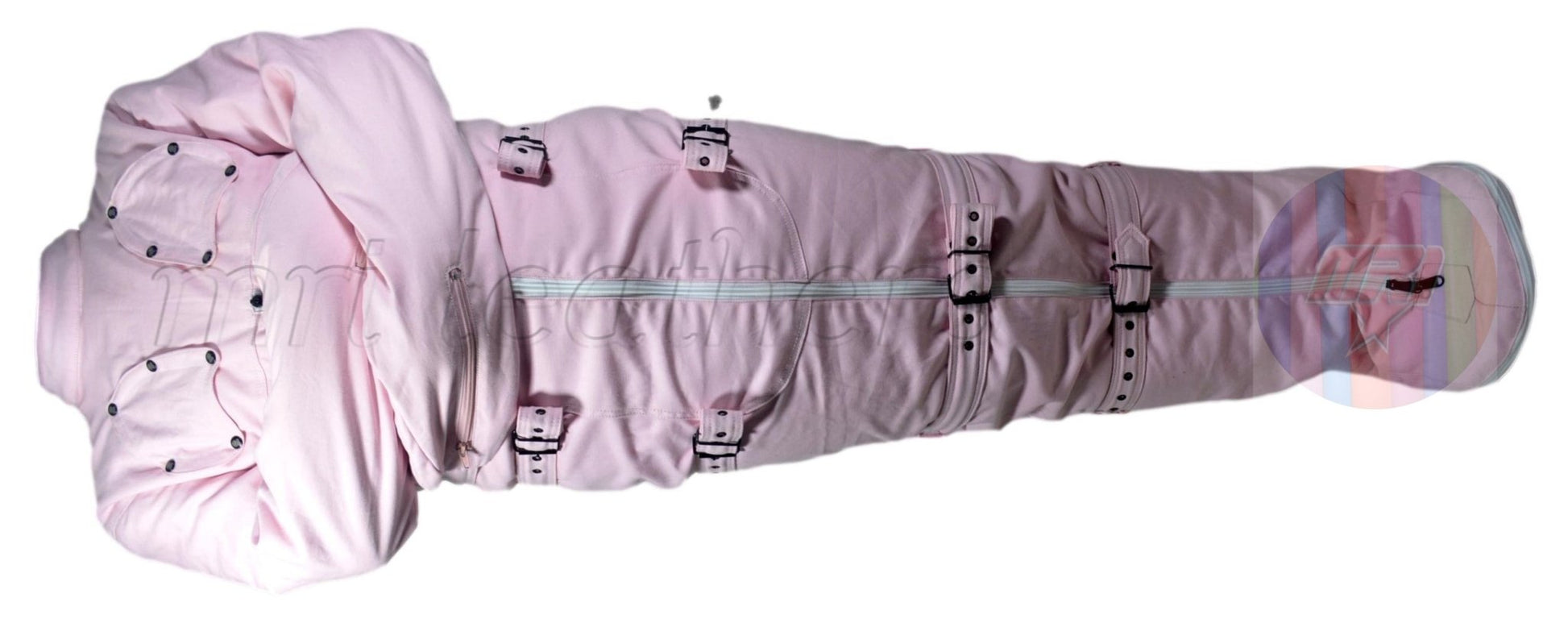 Echtes rosa Rindsleder Schlafsack Bondage Body Bag Bdsm Mummy Verführe – MRI Leathers