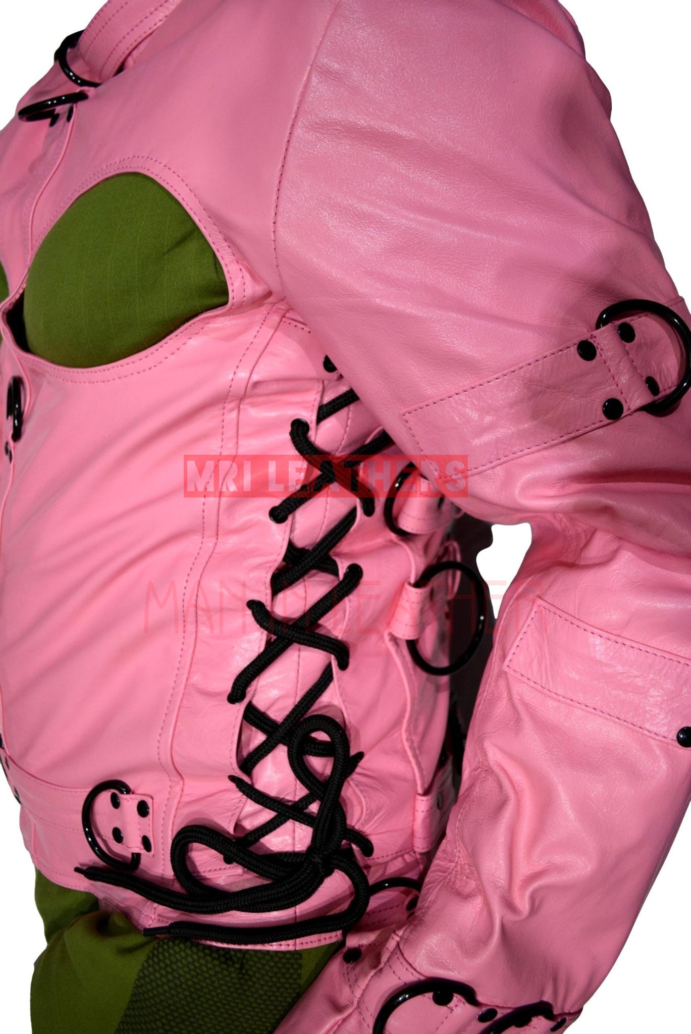 Strait Jacket BDSM Pure Leather Jacket Men Women Chastity Jacket Bondage Jacket (Copy) (Copy) (Copy) - MRI Leathers