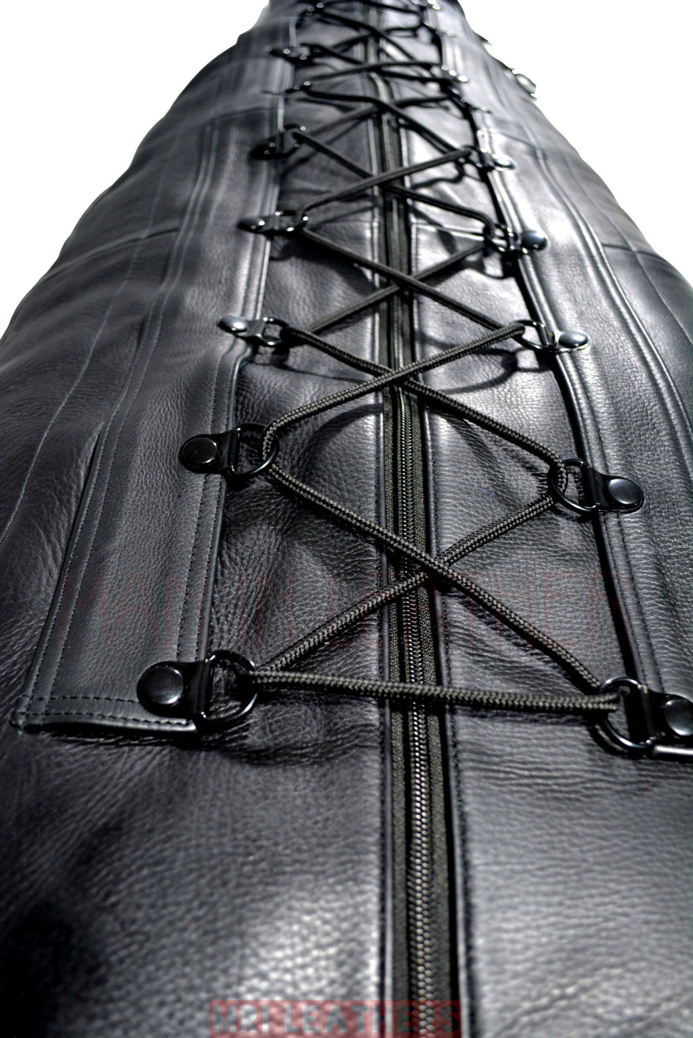 Body bag Sleep Sack Restricted Binder Sack leder Bondage Bag Hood - MRI Leathers