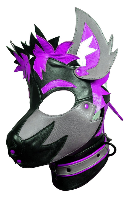 Leather Puppy Hood Puppy mask - MRI Leathers