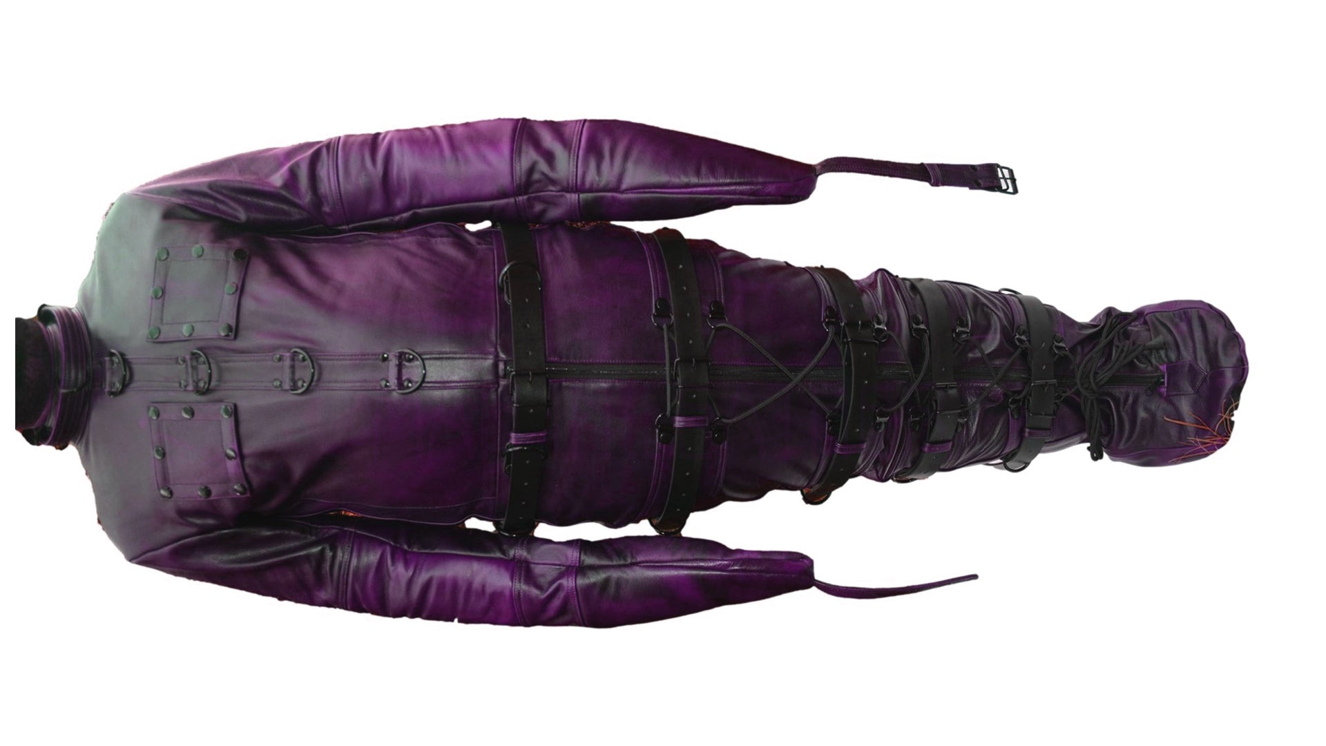 Leather Sleep Sack,Restraint,Bondage,Leather SleepSack Tow tone leather - MRI Leathers