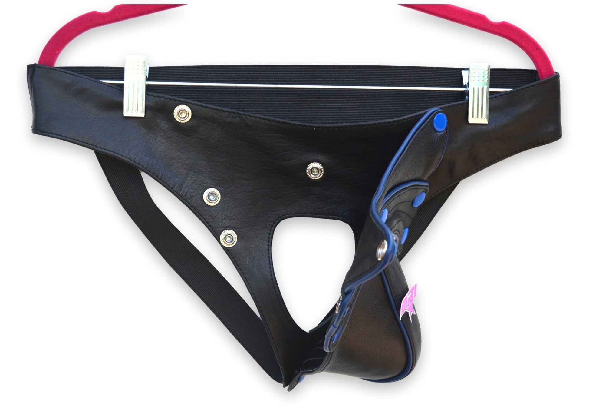 Men Black Leather Jock Strap, Men's Posing Pouch,Thong,G-String,Fetish,Gay,Sexy,Leather Underwear - MRI Leathers