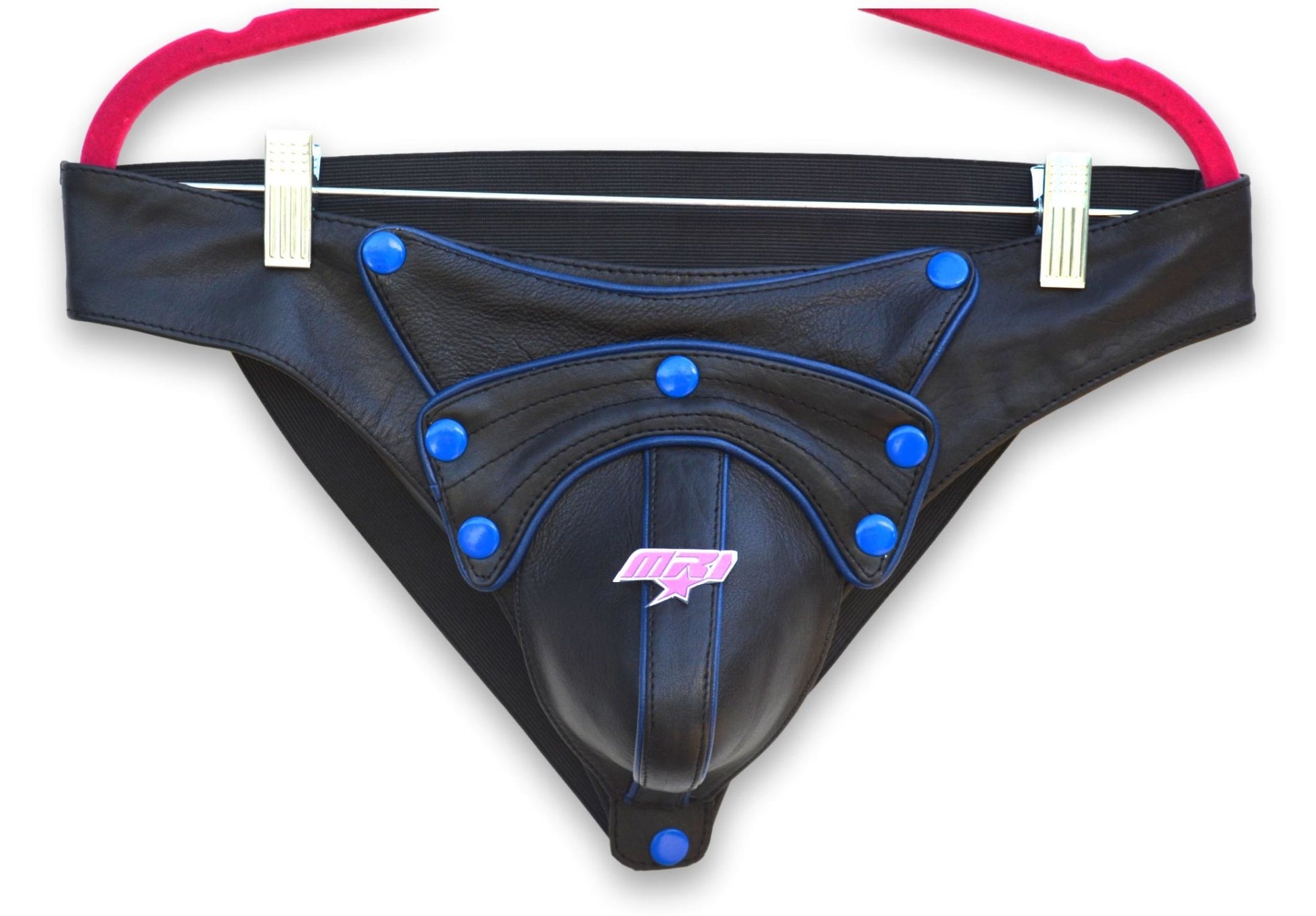 Men Black Leather Jock Strap, Men's Posing Pouch,Thong,G-String,Fetish,Gay,Sexy,Leather Underwear - MRI Leathers