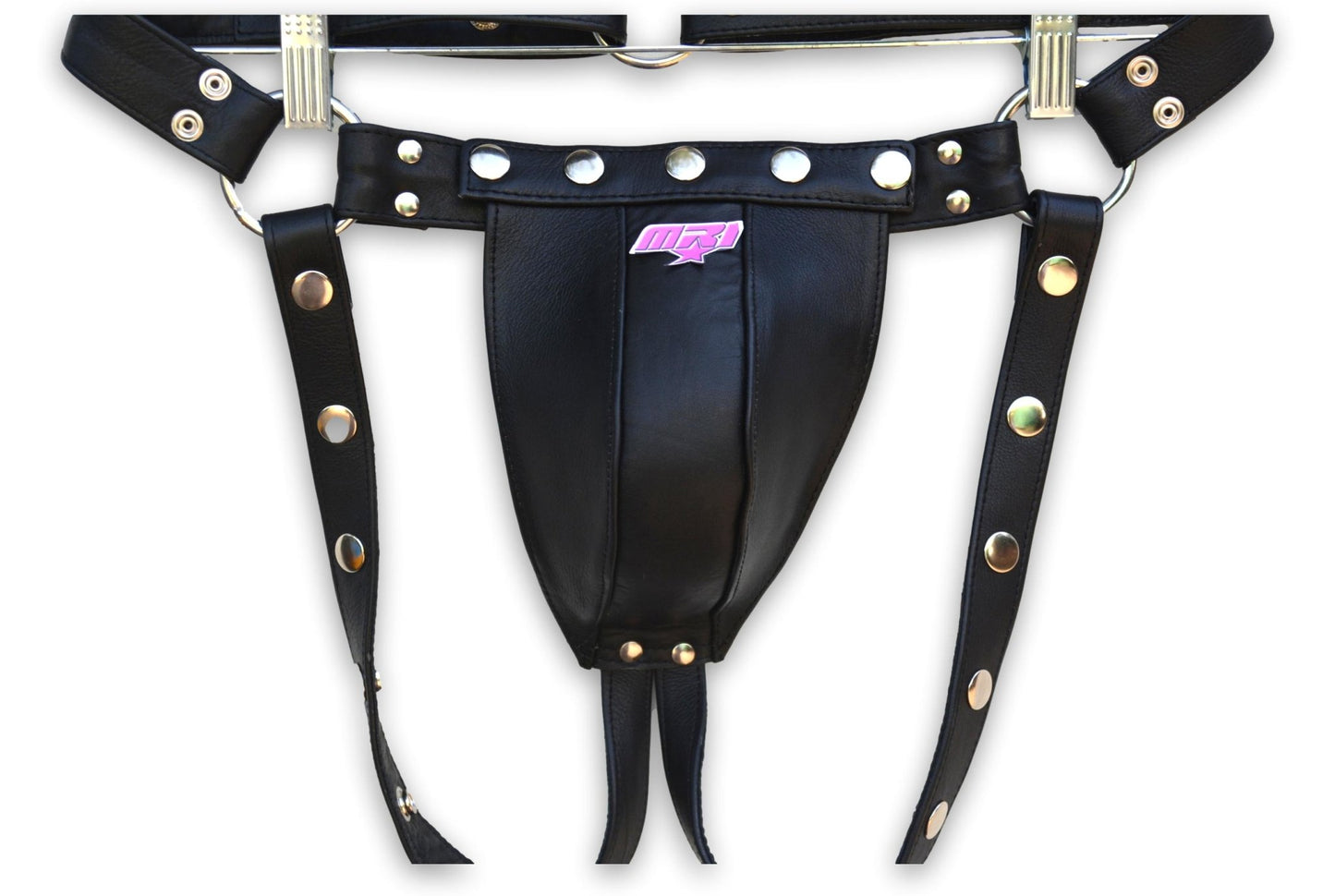 Men Black Leather Jock Strap, Men's Posing Pouch,Thong,G-String,Fetish,Gay,Sexy,Leather Underwear - MRI Leathers