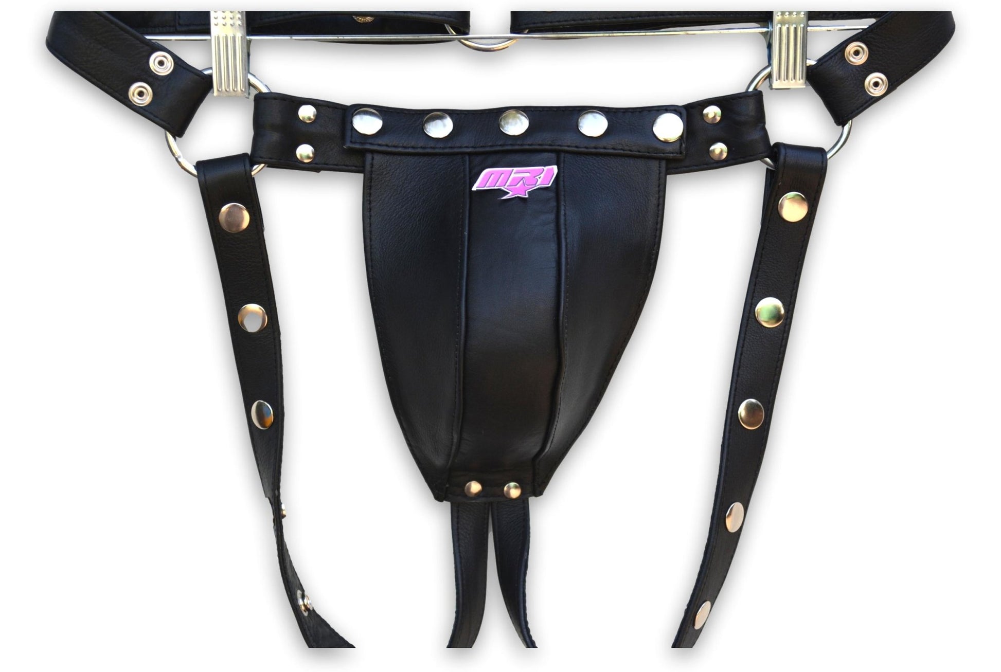 Men Black Leather Jock Strap, Men's Posing Pouch,Thong,G-String,Fetish,Gay,Sexy,Leather Underwear - MRI Leathers