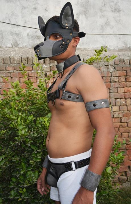 Men Leather Restrain Chest Harness Strap Belts Clubwear Costume Fancy. - MRI Leathers