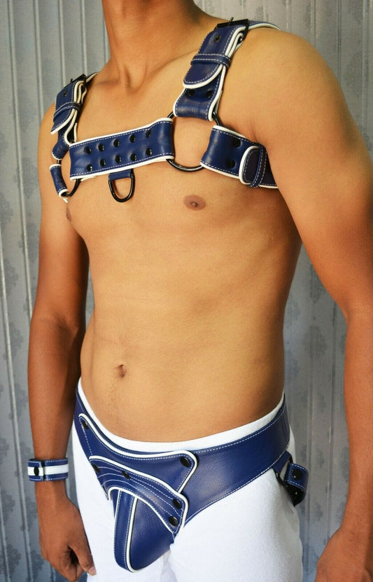 Men's Leather Harness Body Chest