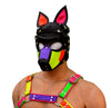 Puppy Mask Head Harness milty puppy mask PUP Men Head HARNESS Dog Puppy Gimp Mask Bondage BDSM Cosplay - MRI Leathers